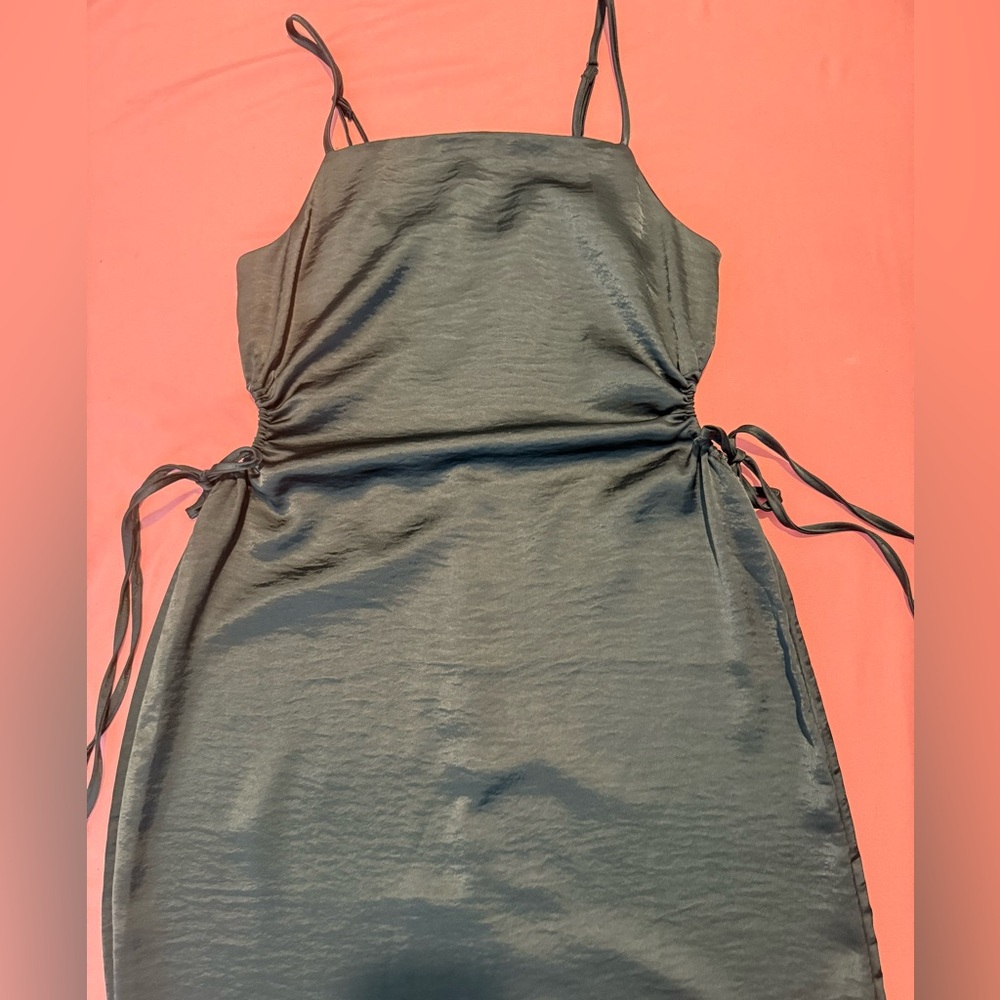 House of Harlow 1960 Black Ruched Dress